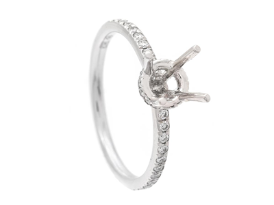 Jewellery, SETTING, for 0,5-0,75 ct