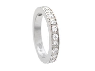 Jewellery, ETERNITY RING, platinum