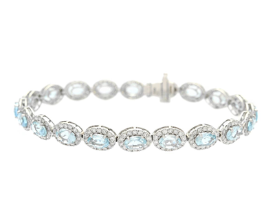 Jewellery, BRACELET, 18K white gold