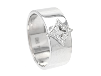 Jewellery, RING, 18K white gold