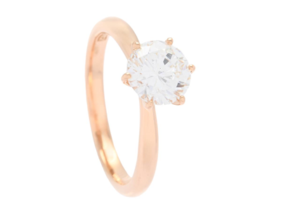Jewellery, SOLITAIRE RING, 18K gold