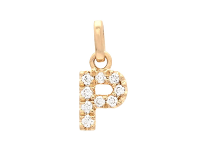Jewellery, LETTER PENDANT, letter P
