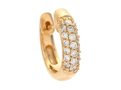 Jewellery, ONE EARRING, 18K gold