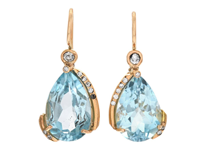 Jewellery, EARRINGS, 18K gold