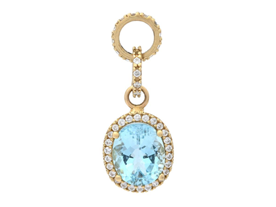Jewellery, PENDANT, 14K gold