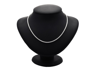 Jewellery, RIVIERE NECKLACE, sterling silver