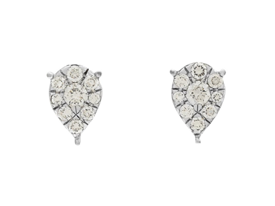 Jewellery, EARRINGS, 18K white gold