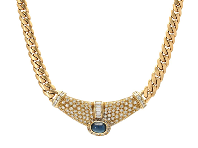Jewellery, NECKLACE, 18K gold