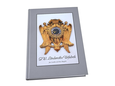 Watch parts, BOOK, "G.W.Linderoths urfabrik"