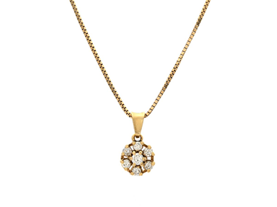 Jewellery, PENDANT/CHAIN, 18K gold