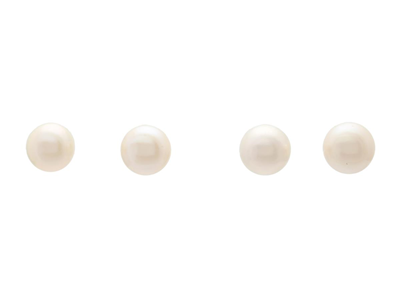 Jewellery, PEARL EARRINGS, 4 items