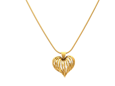 Jewellery, PENDANT/CHAIN, 18K gold