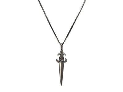 Jewellery, PENDANT WITH CHAIN, dagger