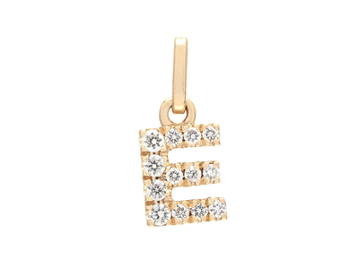 Jewellery, LETTER PENDANT, letter E