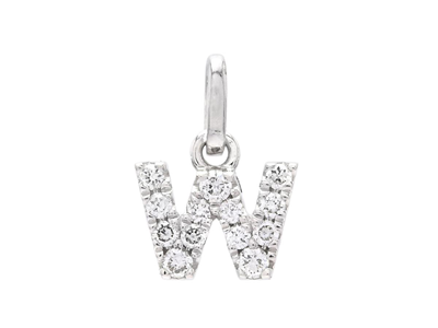 Jewellery, LETTER PENDANT, letter W
