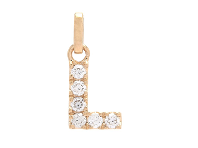 Jewellery, LETTER PENDANT, letter L