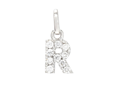 Jewellery, LETTER PENDANT, letter R