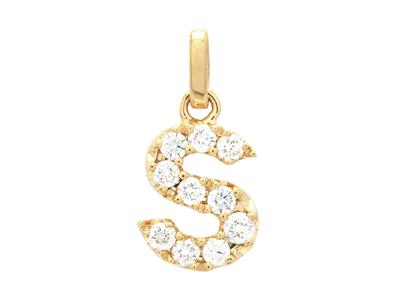 Jewellery, LETTER PENDANT, letter S