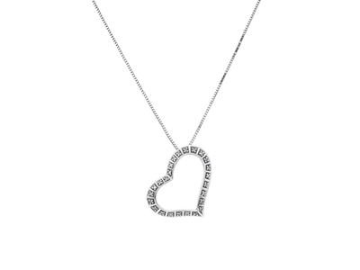 Jewellery, PENDANT/CHAIN, 18K white gold