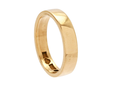 Jewellery, PLAIN RING, 18K gold