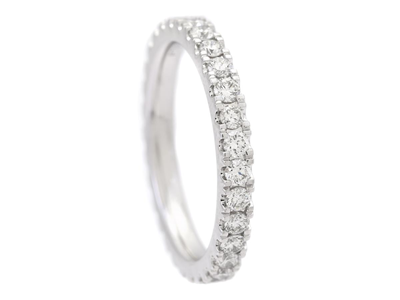 Jewellery, FULL ETERNITY RING, platinum