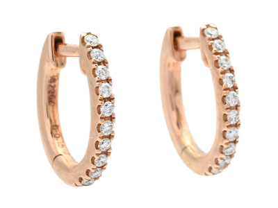 Jewellery, EARRINGS, 18K rose gold