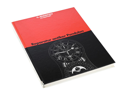Watch parts, BOOK, "Reparatur antiker Pendulen"