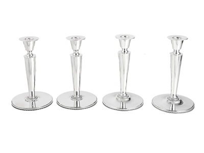 Silverware, ERIC RÅSTRÖM, 4 candlesticks