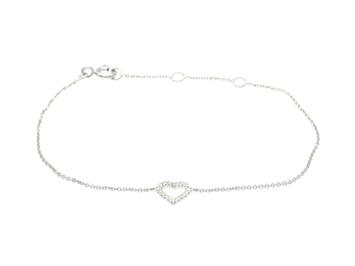 Jewellery, BRACELET, 18K white gold