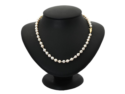 Jewellery, PEARL NECKLACE, cultured pearls approx. 5,5-6,0 mm