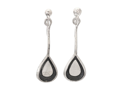 Jewellery, EARRINGS, silver