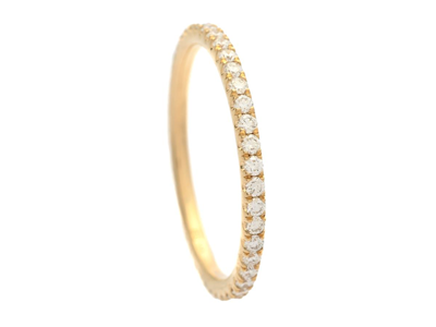 Jewellery, FULL ETERNITY RING, 18K gold