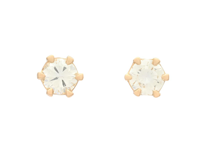 Jewellery, SOLITAIRE EARRINGS, 18K gold