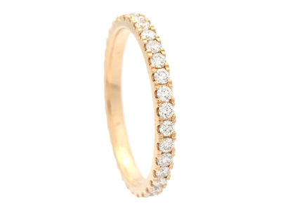 Jewellery, FULL ETERNITY RING, 18K gold
