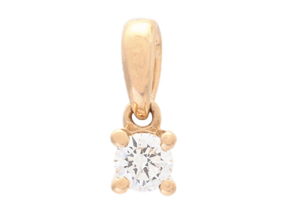 Jewellery, SOLITAIRE PENDANT, 18K gold