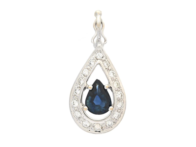 Jewellery, PENDANT, 18K white gold