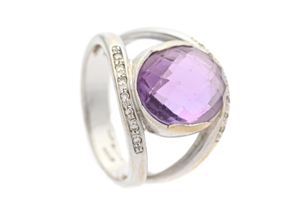 Jewellery, RING, 18K white gold