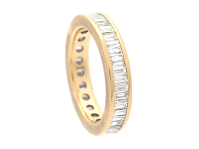 Jewellery, FULL ETERNITY RING, 18K gold