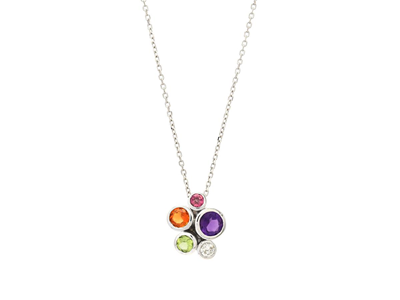 Jewellery, PENDANT/CHAIN, 18K white gold