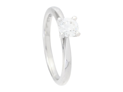 Jewellery, SOLITAIRE RING, platinum