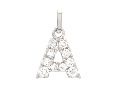 Jewellery, LETTER PENDANT, letter A