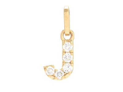 Jewellery, LETTER PENDANT, letter J