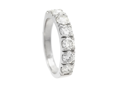 Jewellery, ETERNITY RING, platinum