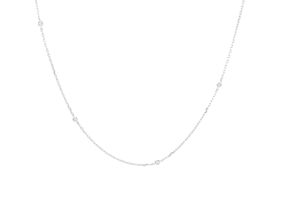 Jewellery, NECKLACE, 18K white gold