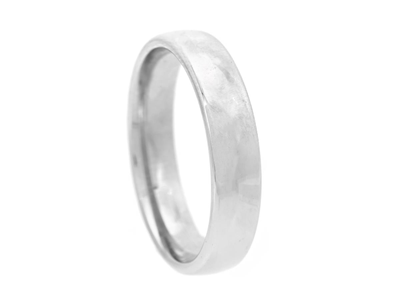 Jewellery, PLAIN RING, 18K white gold