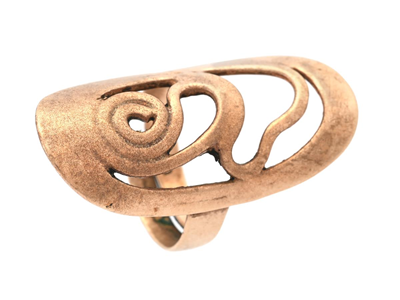 Jewellery, RING, bronze