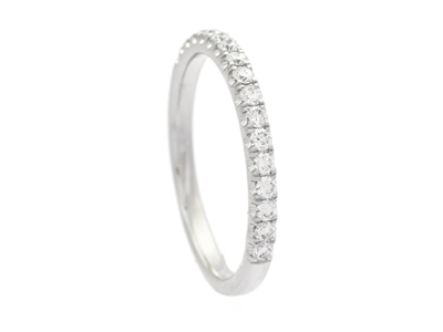 Jewellery, ETERNITY RING, 18K white gold