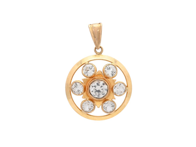 Jewellery, PENDANT, 18K gold