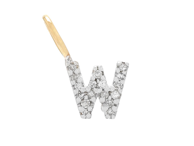 Jewellery, LETTER PENDANT, letter W
