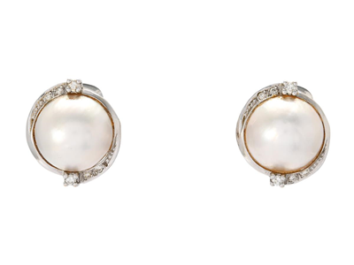 Jewellery, EARRINGS, 18K white gold